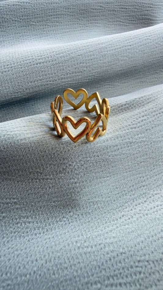 Anel Amor Ajustável